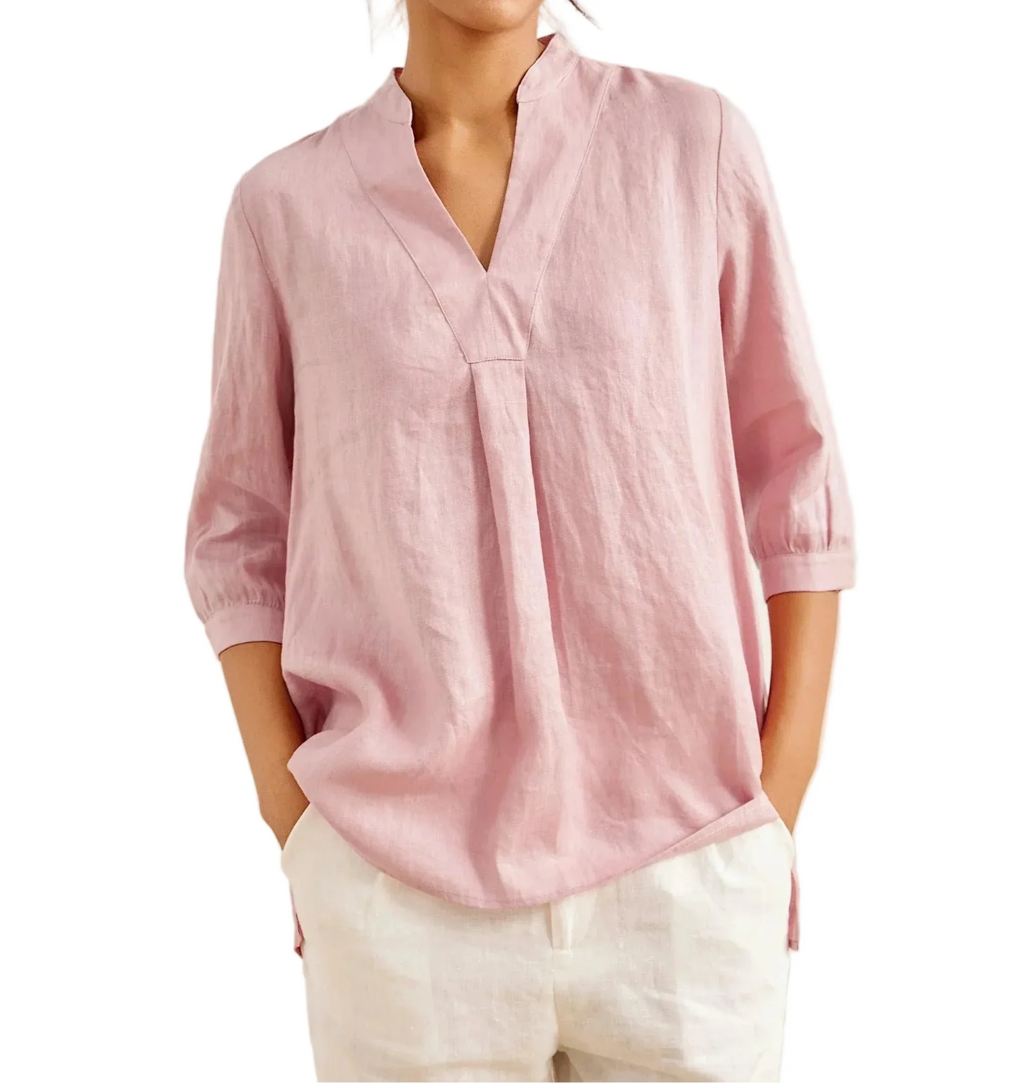 100% Linen Dress Shirt JOANNA