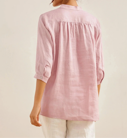 100% Linen Dress Shirt JOANNA
