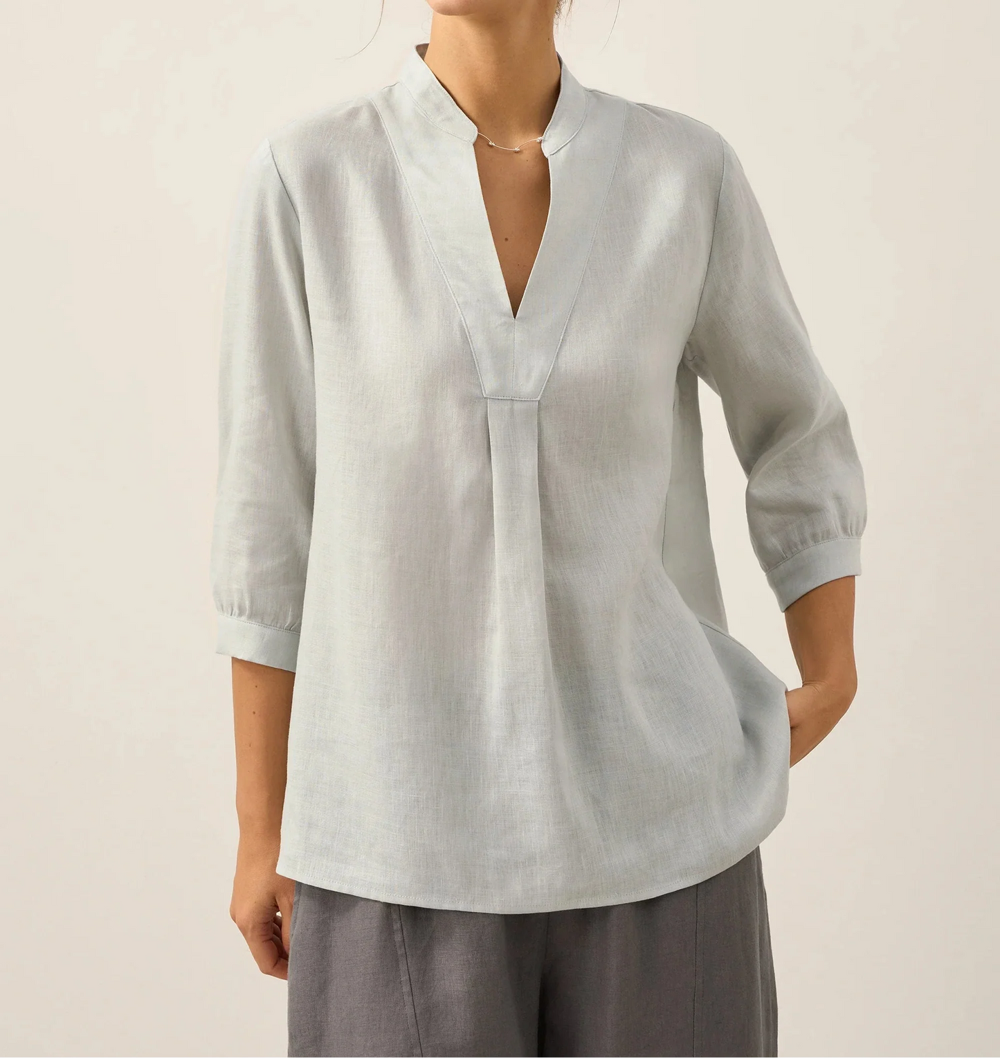 100% Linen Dress Shirt JOANNA