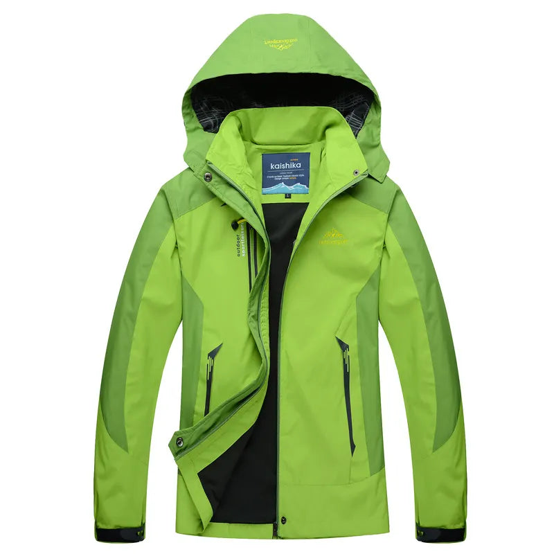 Outdoor Hooded Travel Jacket with Secure Pockets for Women