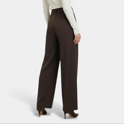 Women’s Wide-Leg Pleated Trousers