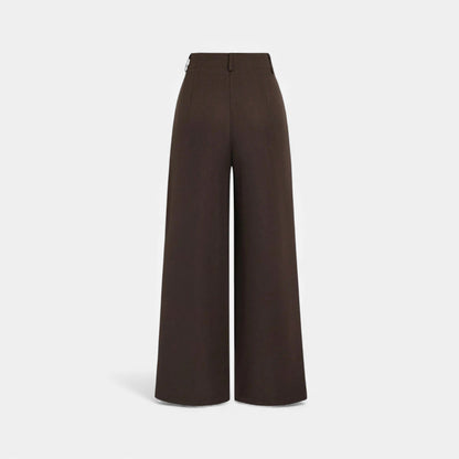 Women’s Wide-Leg Pleated Trousers
