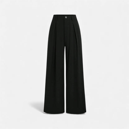 Women’s Wide-Leg Pleated Trousers