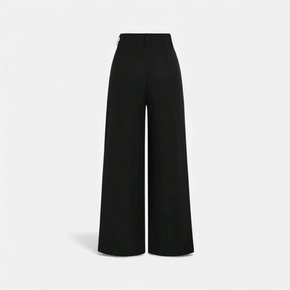 Women’s Wide-Leg Pleated Trousers