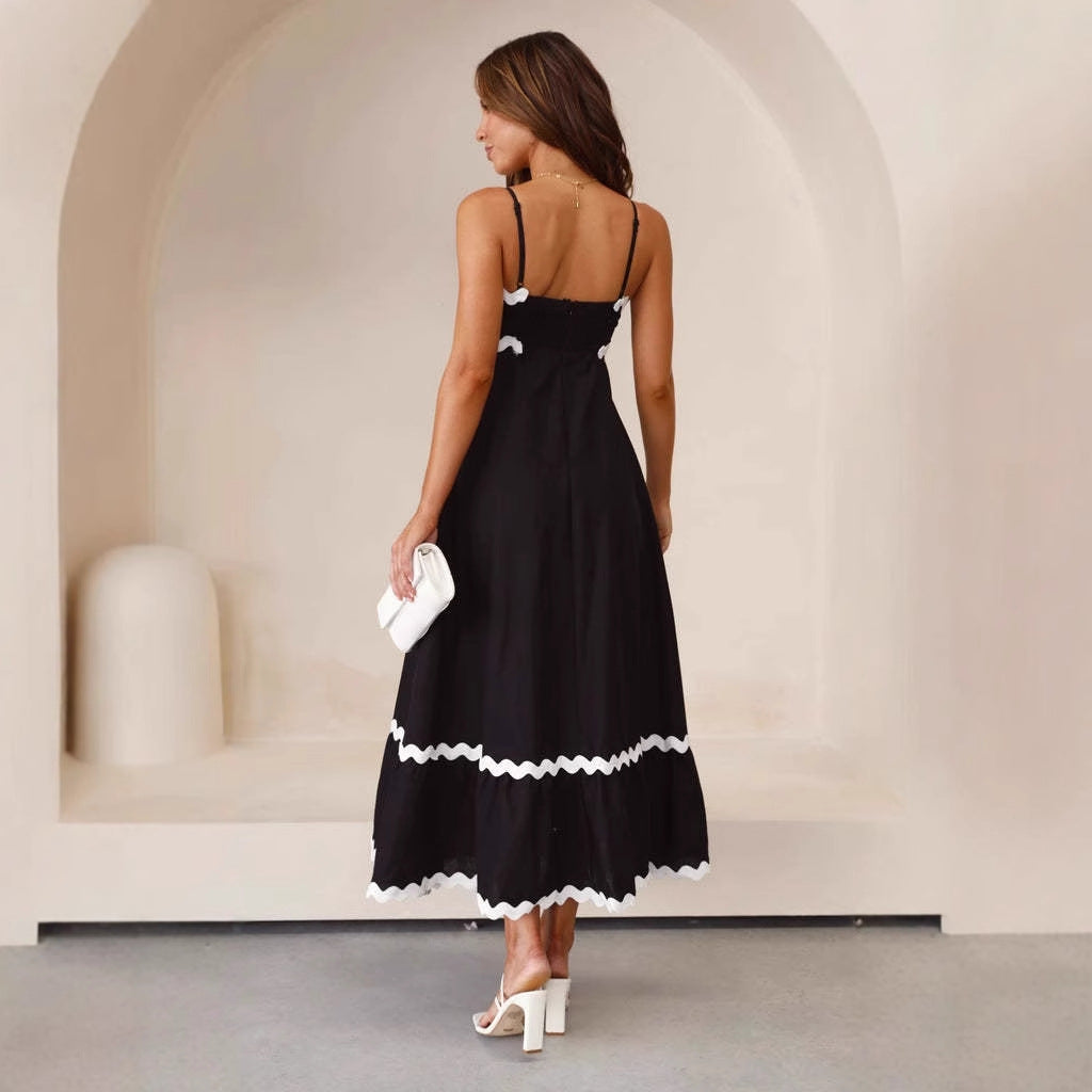 Fiona | Women A Line Maxi dress Spaghetti Straps