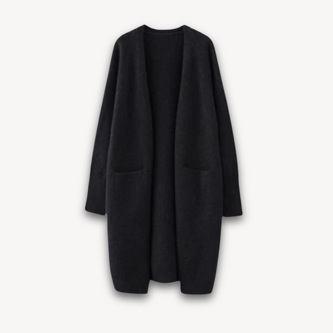 Ella | Women Spring długi Open Front cardigan