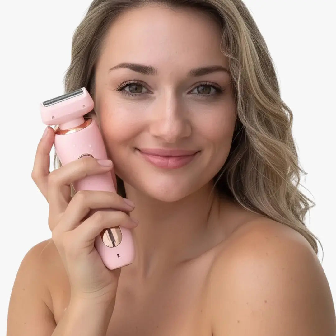 Women’s Razor with Ergonomic Design for Hair Removal Use