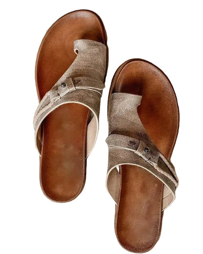 Women’s Sandals Toe Loop | Flat