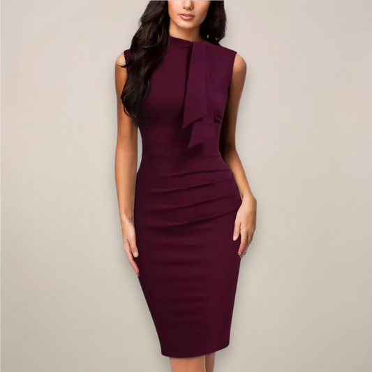 Women Sleeveless Midi Dress