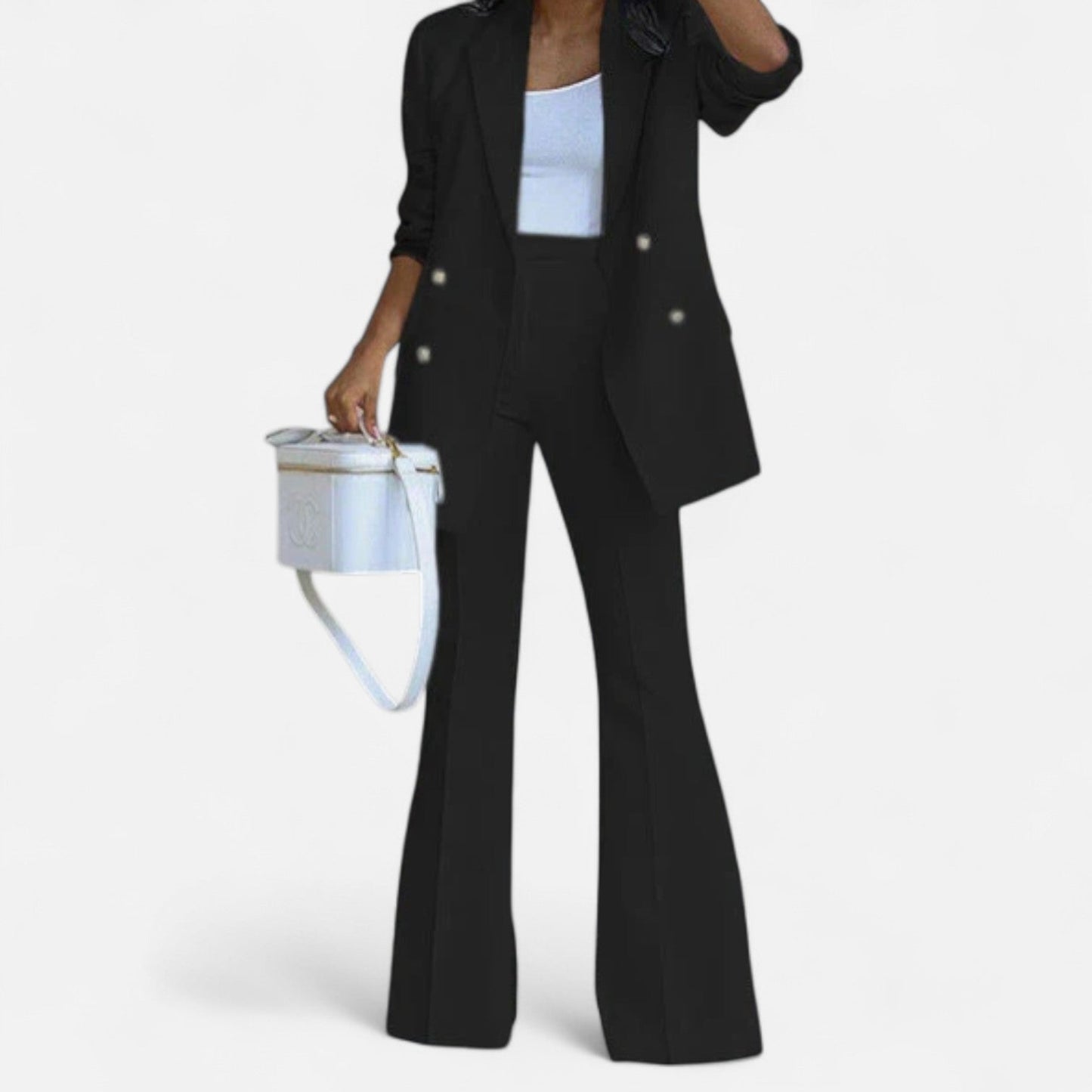 Abigail | Women Spring dwurzędowy Pantsuit set