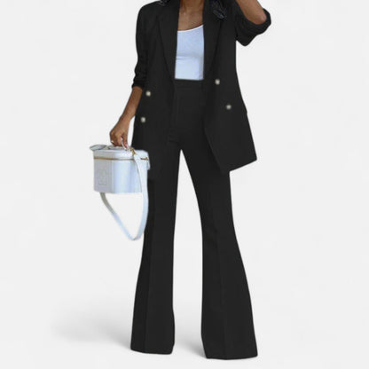Abigail | Women Spring dwurzędowy Pantsuit set