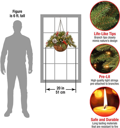 WonderSphere™ Christmas hanging basket