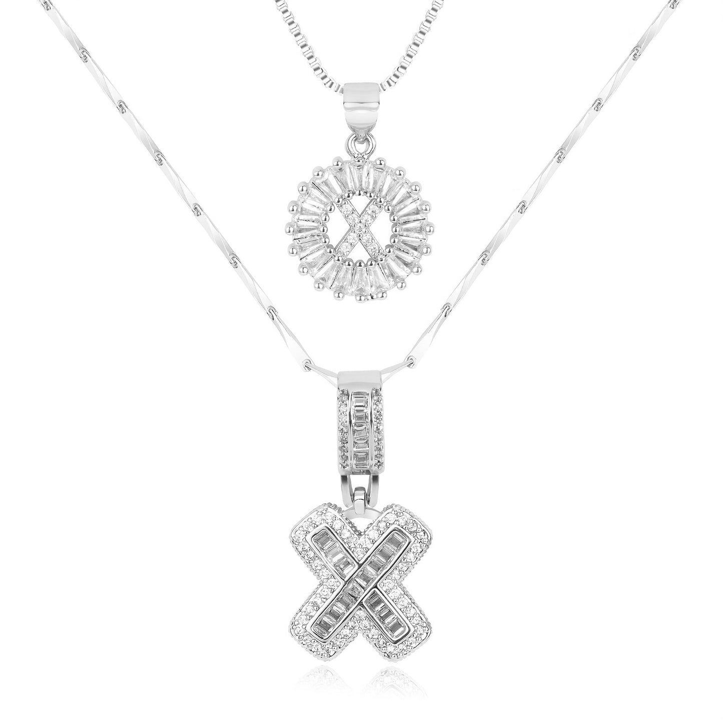 GemLetter Ketting - Initiaal Hanger met Luxe Glans