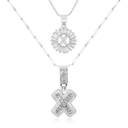 GemLetter Ketting - Initiaal Hanger met Luxe Glans