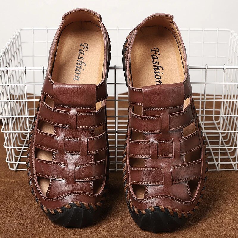 Xalvador | PU leren sandalen met verstelbare gesp 3