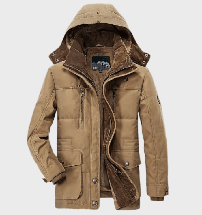 Xento Herren Jacke – Wetterfest und Warm für Kalte Tage 0