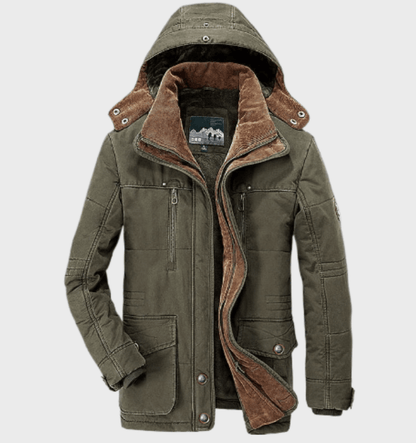 Xento Herren Jacke – Wetterfest und Warm für Kalte Tage 1