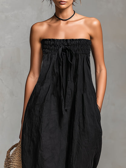 Nina™ – Elegant stroppeløs jumpsuit