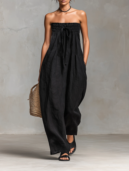 Nina™ – Elegant stroppeløs jumpsuit