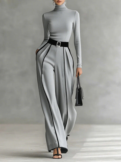 Arya™ | Chic Turtleneck Pants Set
