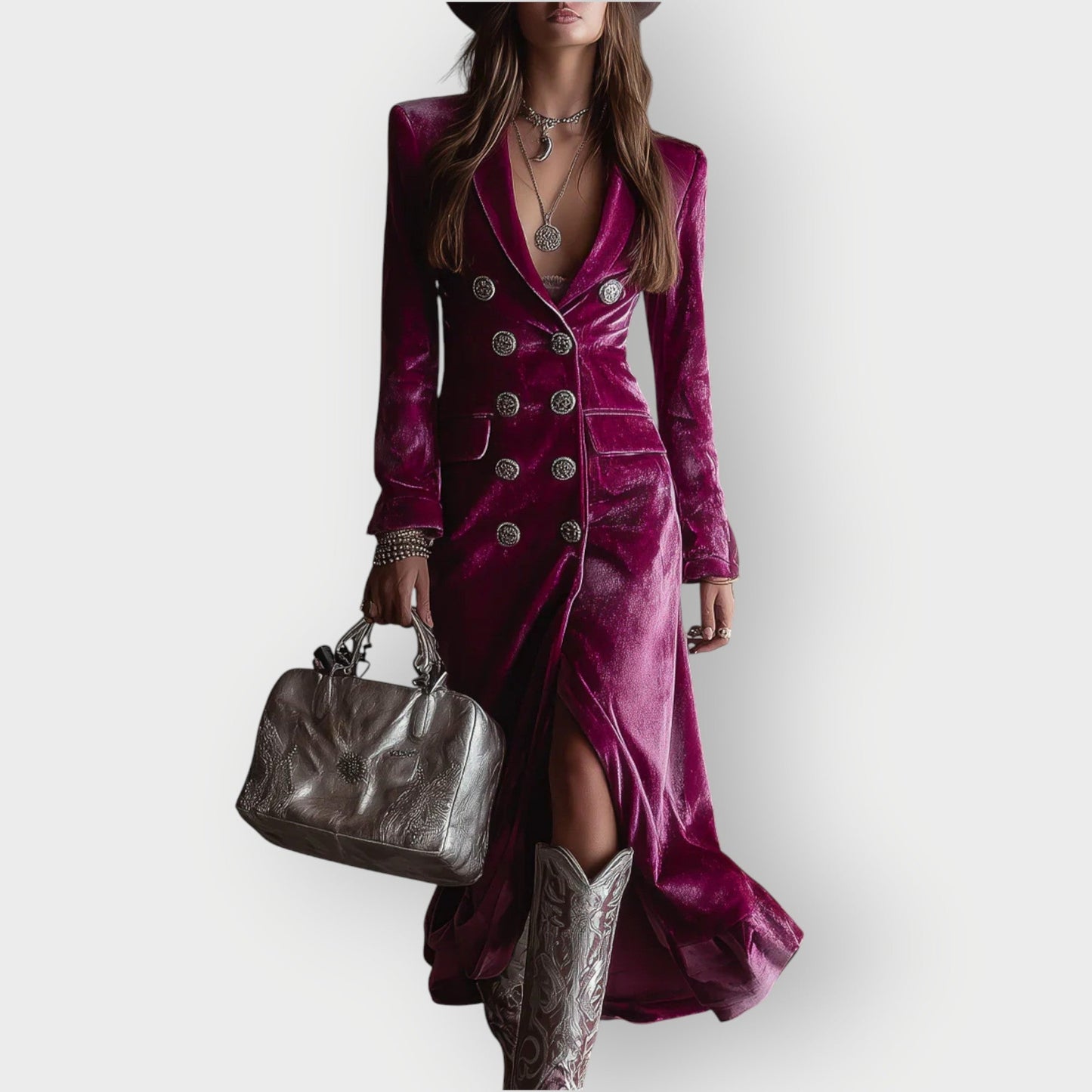 Luxe Velvet Maxi Dress