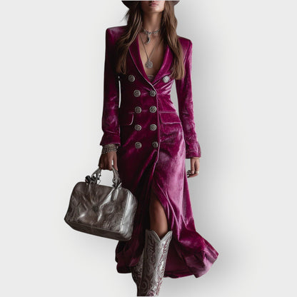 Luxe Velvet Maxi Dress