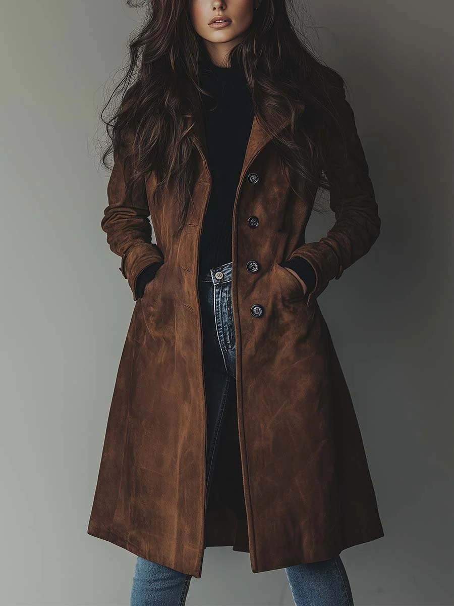 Zeitloser Trenchcoat