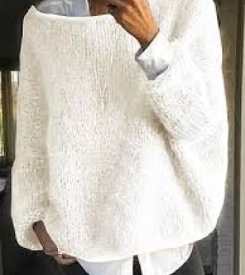 Damen Oversize Strickpullover – Kuschelig, Modern & Zeitlos