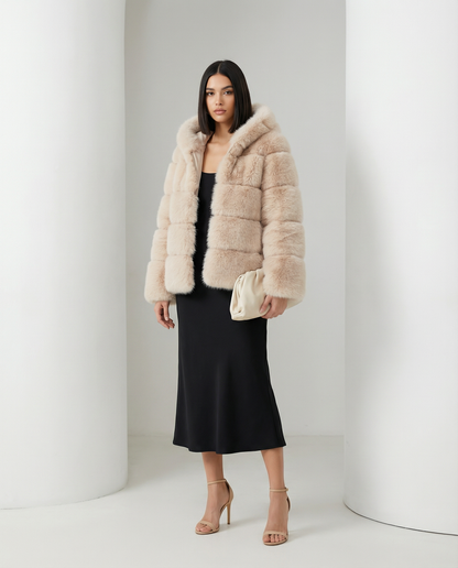 Nova Faux-Fur Bubble Jacket