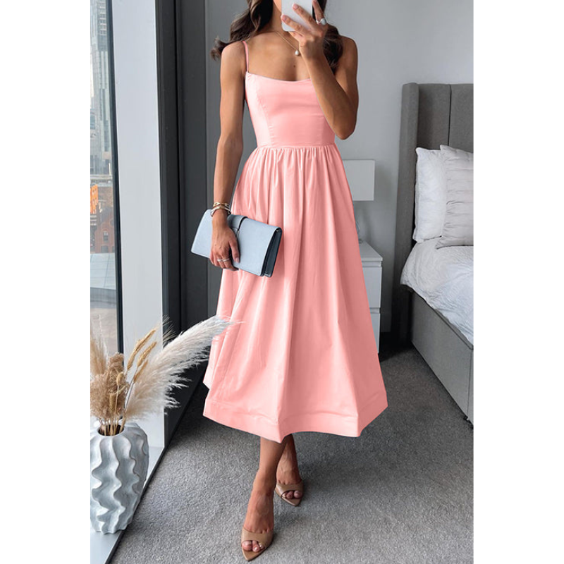 Amara™ | Graceful Midi Dress