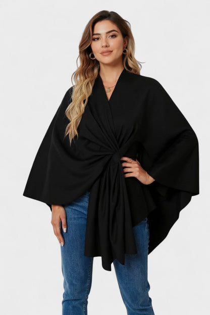 Yvette | Elegantní Draperet Pončo