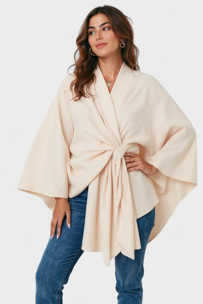 Yvette | Elegantní Draperet Pončo