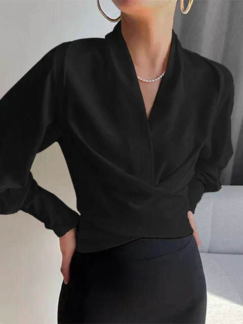 Women's Modern V-Neck Sweater