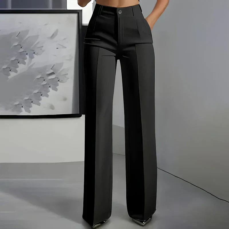Amelia – Maßgeschneiderte Hose mit hoher Taille