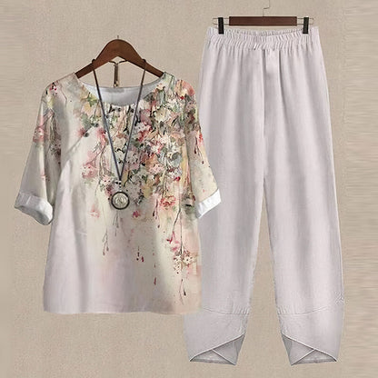 Lilou - Comfortable and Chic Shirt and Pants Set