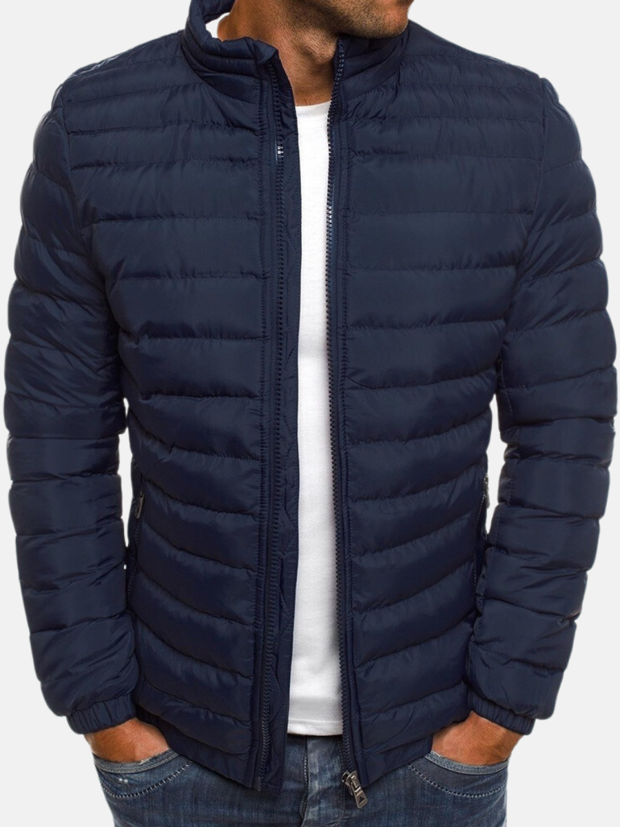 Zarco Herren Slim Fit Pufferjacke – Leicht und Stilvoll für Wintertage 1