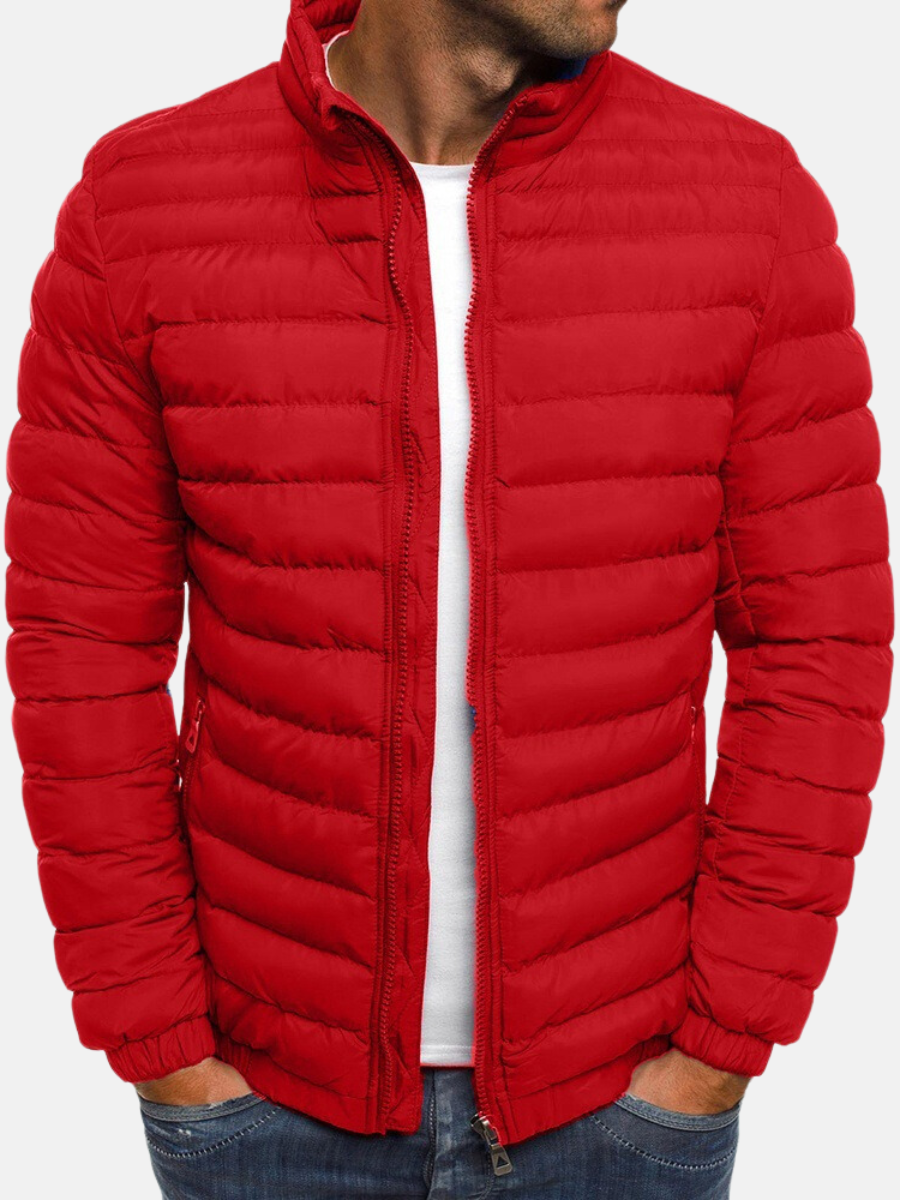 Zarco Herren Slim Fit Pufferjacke – Leicht und Stilvoll für Wintertage 4