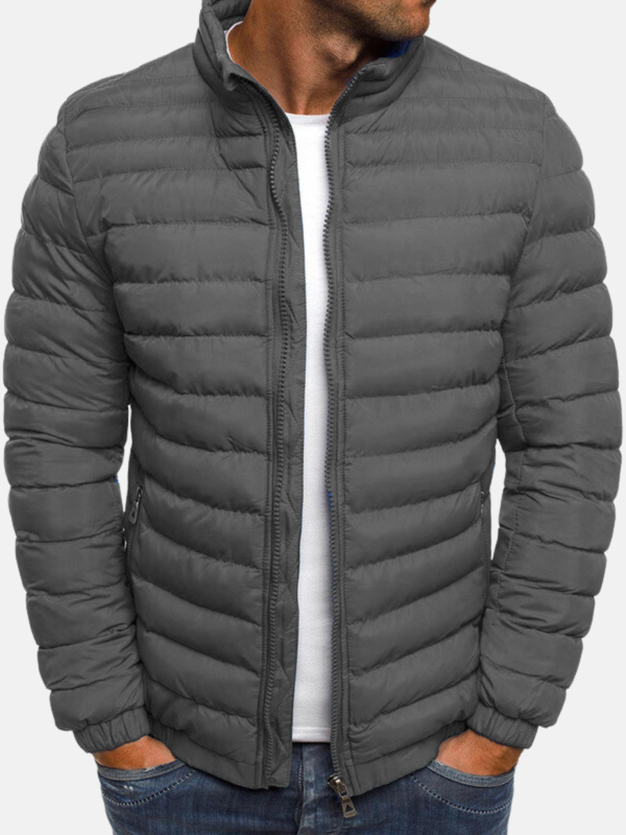 Zarco Herren Slim Fit Pufferjacke – Leicht und Stilvoll für Wintertage 5