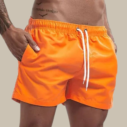 Logan | Lightweight Drawstring Beach Shorts