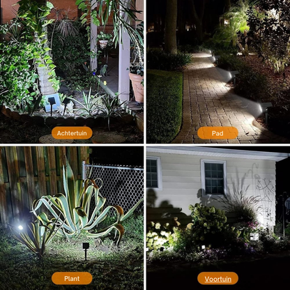 Solentra | Stijlvolle Waterdichte Solar Tuinlamp