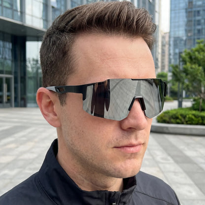 Zonnebril | Sport zonnebril met spiegelende lens