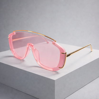 Zonnebril dames | Vierkante zonnebril met stijlvol frame