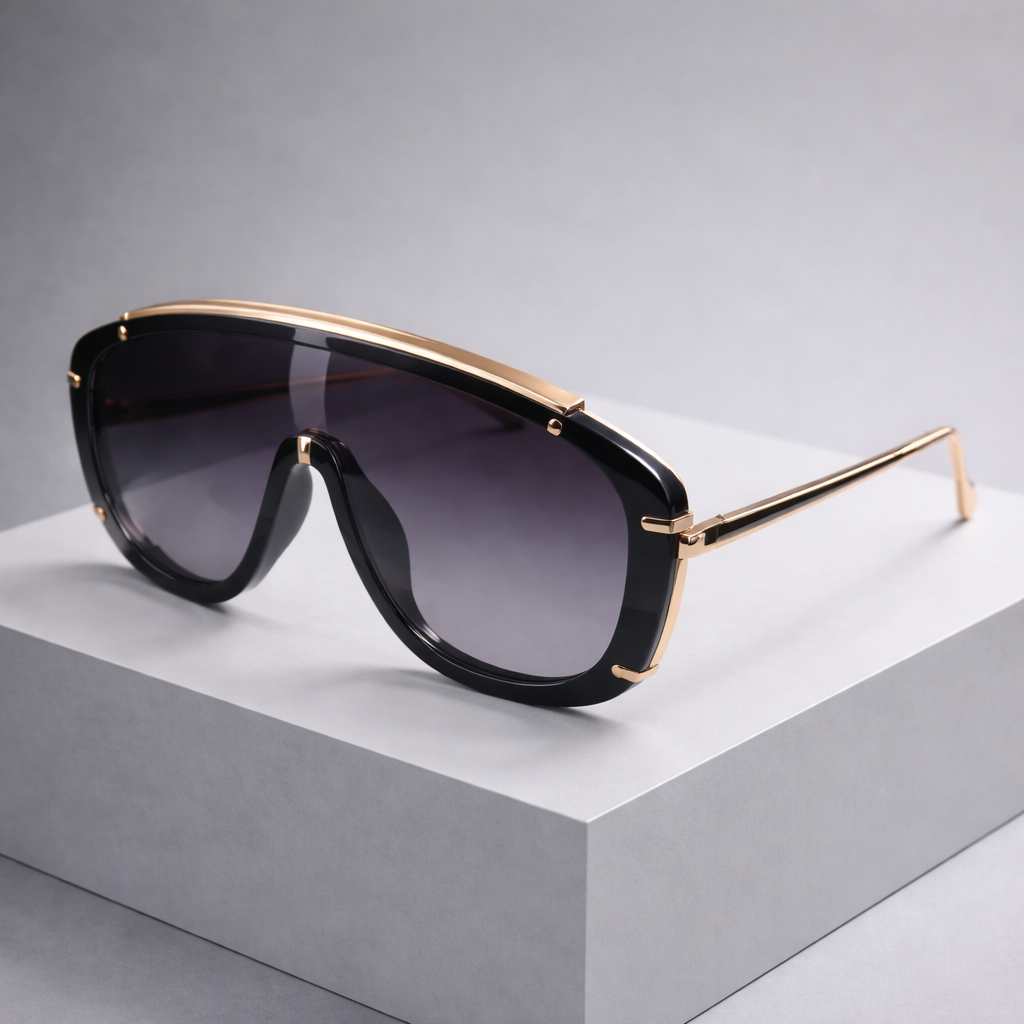 Zonnebril dames | Vierkante zonnebril met stijlvol frame