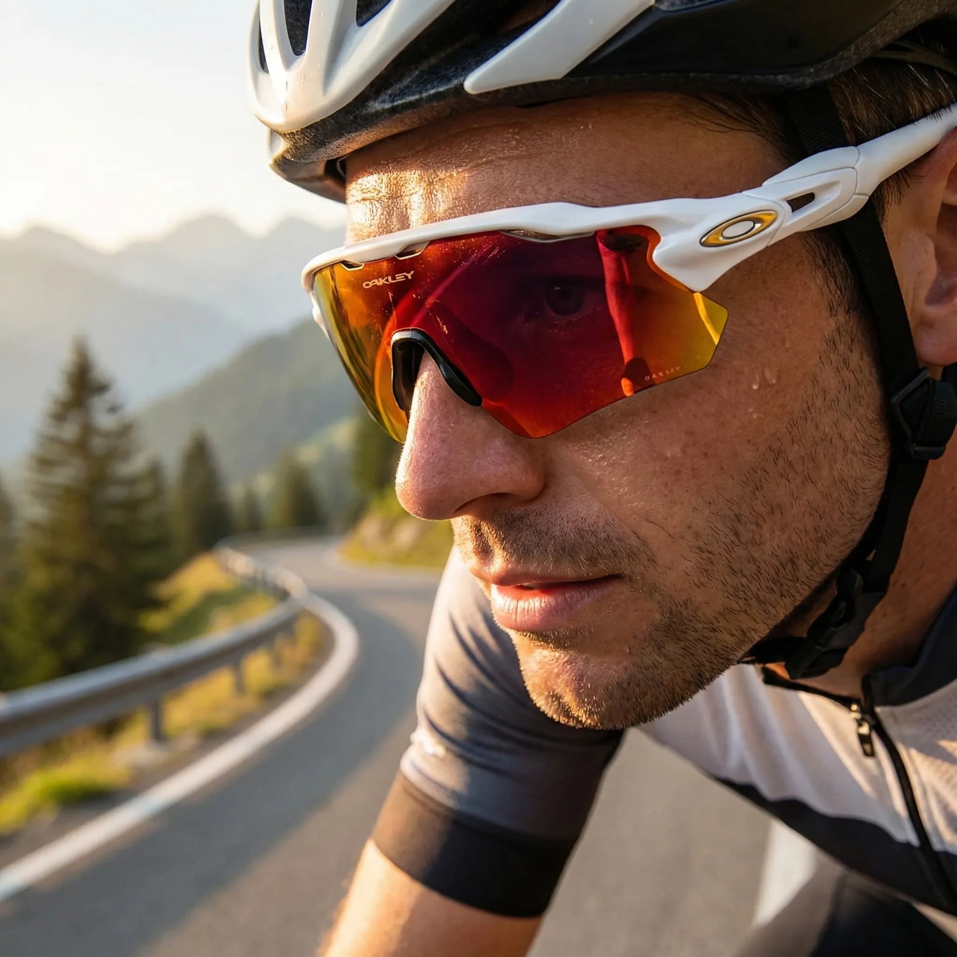 Zonnebril heren | Sportieve zonnebril met gepolariseerde lens