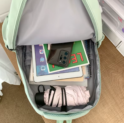 Wasserdichter Schulrucksack Kinder Freizeit Geräumig Komfortabel