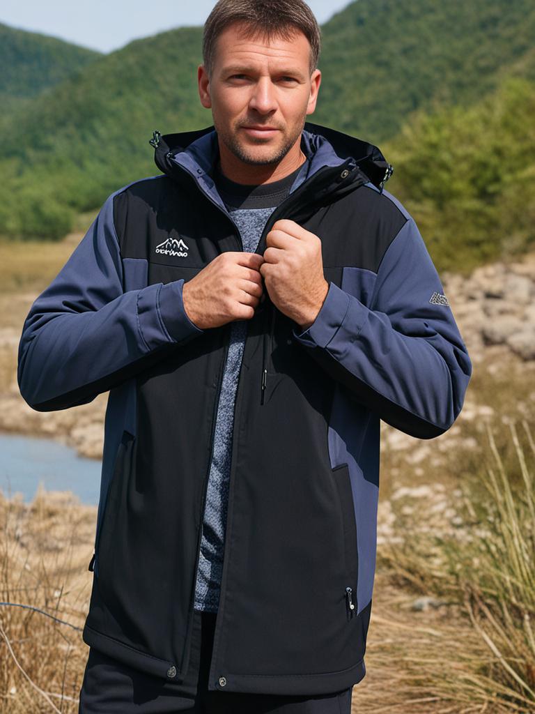 Heren Outdoorjack met Capuchon – Roderik