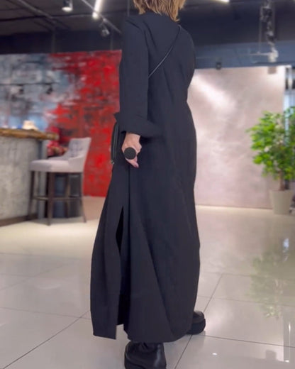 Evie - Retro Vibe Maxi Haljina Slobodan Kroj