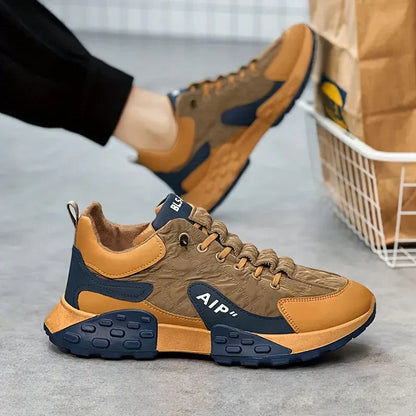 Lenton | Comfortable Breathable Men’s Running Trainers with Air Cushioning and Non-Slip Grip | Running Shoes