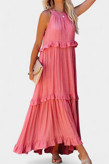 Vestido Monica de Comodidad Atemporal con Frescura Natural