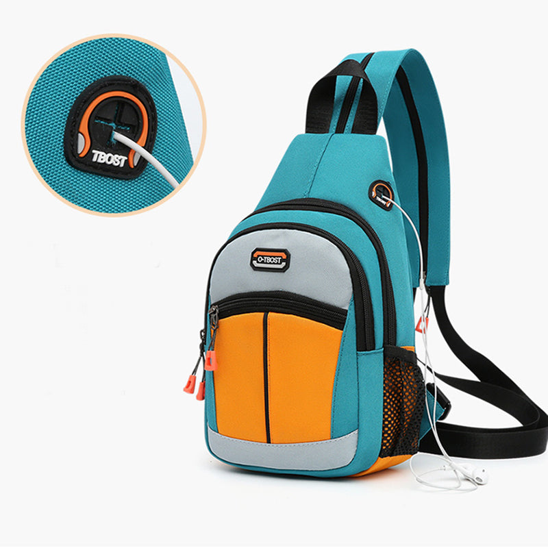 Women Sport Bags Multifunctional Backpack Shoulder With Usb Design